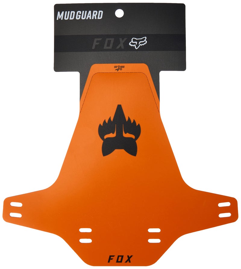 Fox Racing Mountain Bike Mud Guard, Orange, One Size - Image 1
